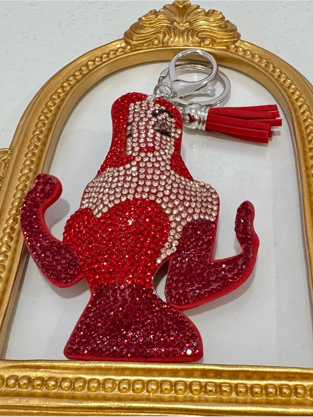 New Jessica Rabbit  Keychain with red tassel